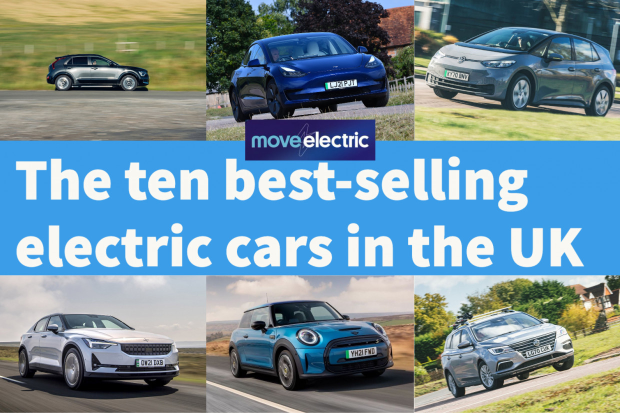 The ten bestselling electric cars in the UK Move Electric